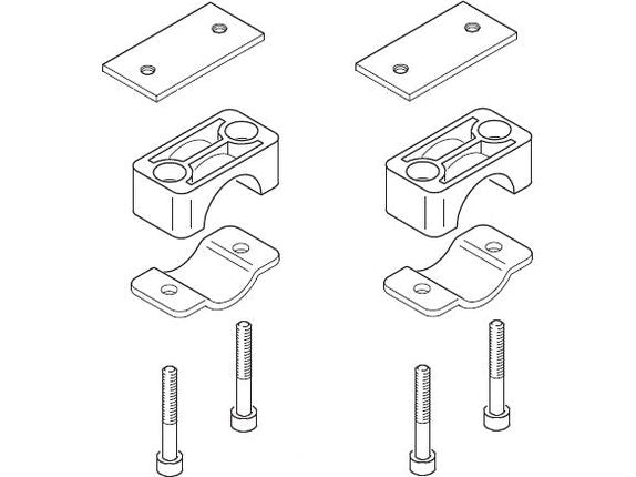 BATTERY CRADLE CLAMP KIT -SUITS 28/30/32MM CHASSIS