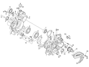 Rotax Crankcase Parts