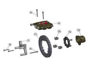 MKB Rear Brake System Mini Kart - IPK New Zealand